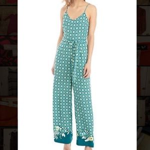 Kaari Blue Spaghetti Strapped Jumpsuit